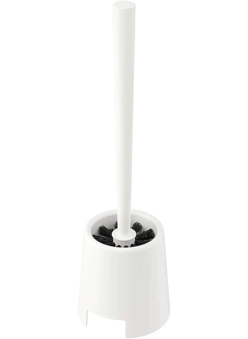 فرشاة تنظيف المرحاض مع حامل بلسم - ستوكلاند أبيض - Image 2